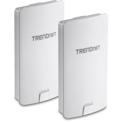 TRENDnet TEW-840APBO2K Outdoor PoE Preconfigured Point-to-Point Bridge Kit, PoE power adapters, 5 GHz